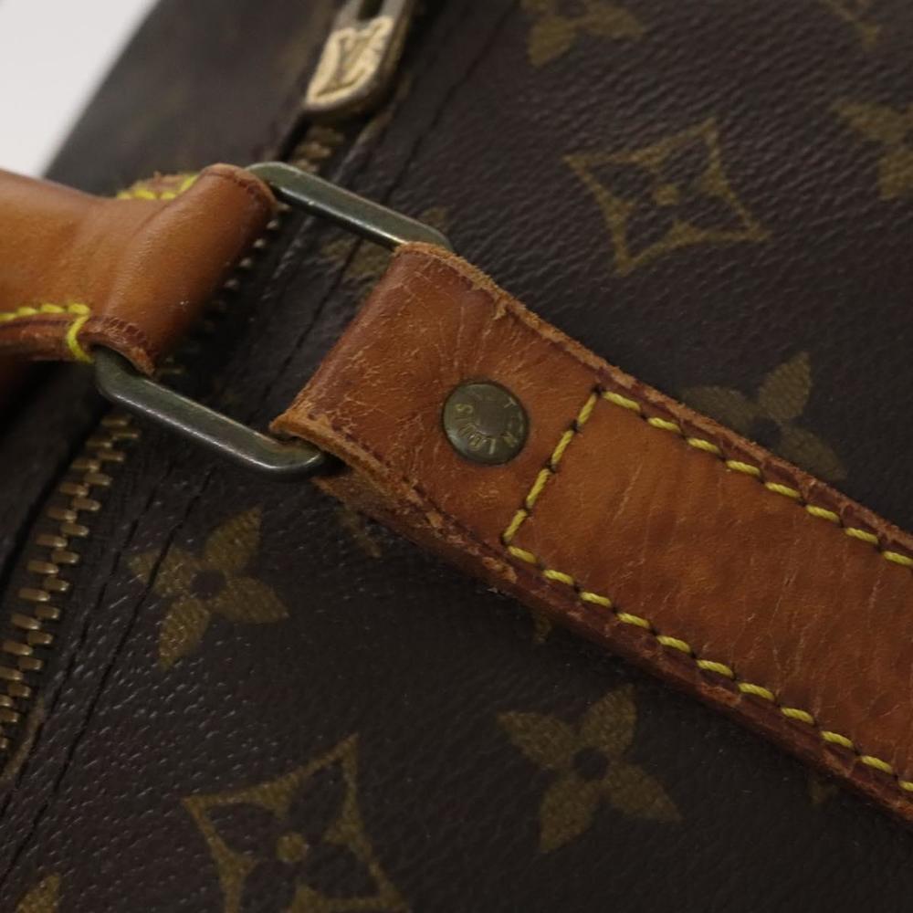 LOUIS VUITTON Monogram Keepall Bandouliere 60 Boston Bag M41412 LV Auth 115806 - Picture 8 of 16